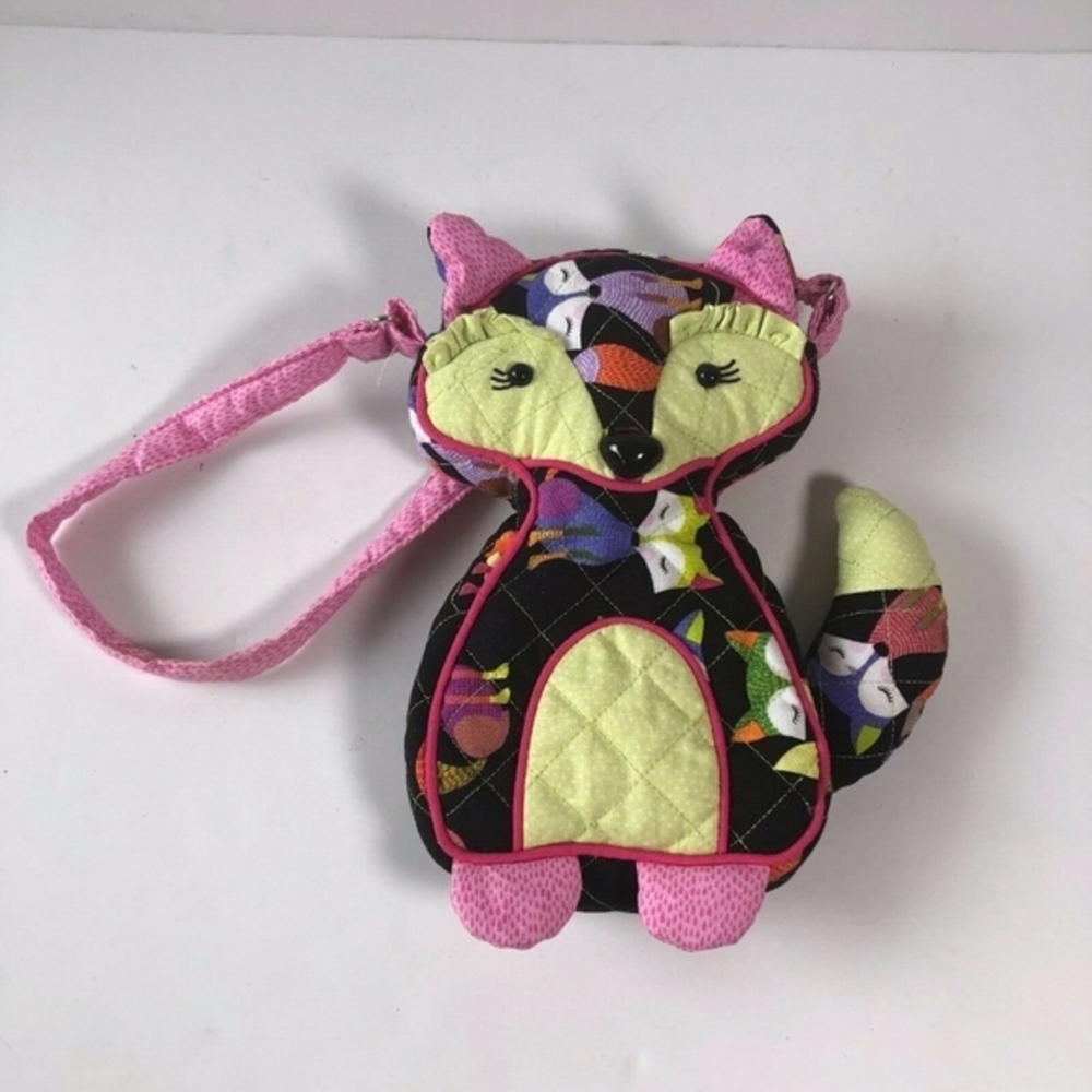 Douglas‎ Cuddle Toys Fox Purse 10" Girls Bag